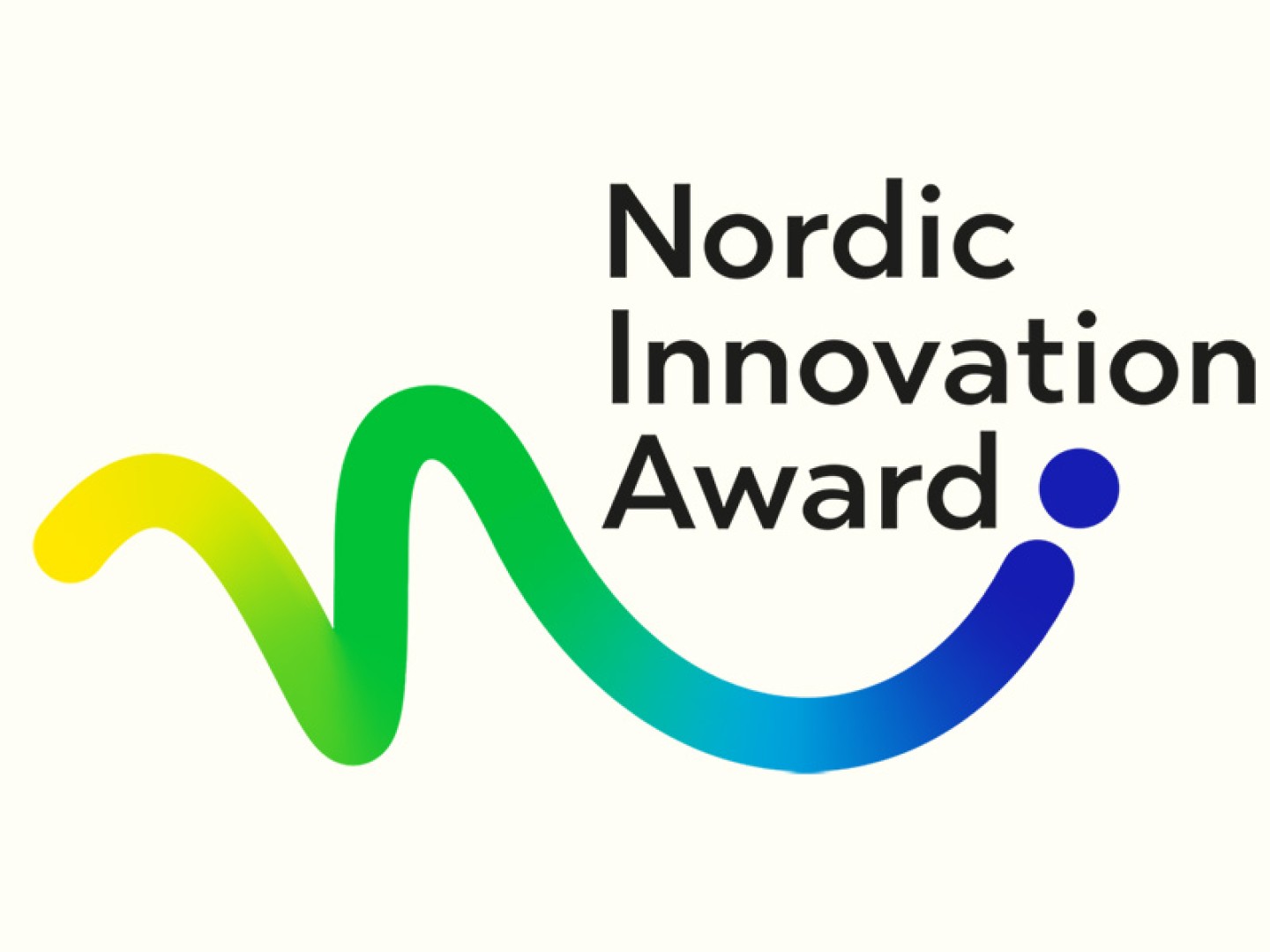 Logo for the Nordic Innovation Award in colors on a light background.
