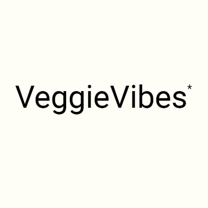 VeggieVibes written in black on a light background.